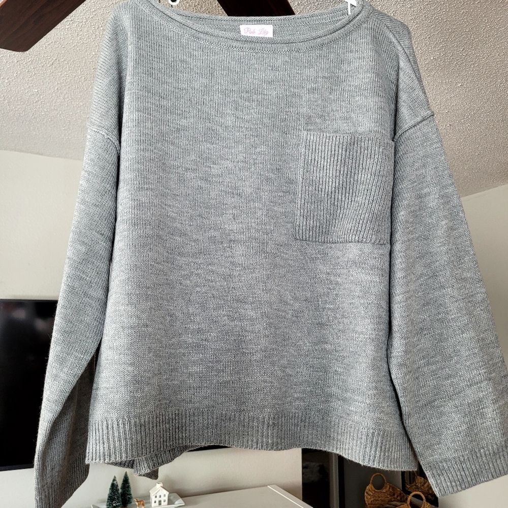 Pink Lily sweater